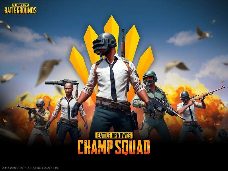 PUBG Champ Squad Gameplay Screenshot