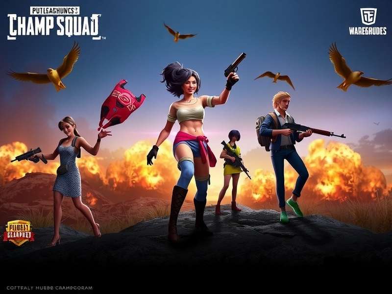 PUBG Champ Squad Official Artwork